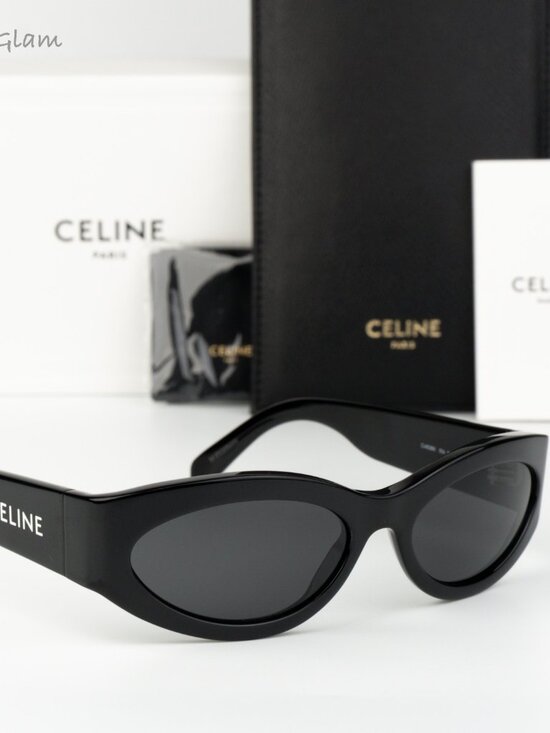 Celine Accessories - Celine Women Sunglasses Black Grey Cat Eye CL40288I MONOCHROMS 01A NEW AUTHENTIC